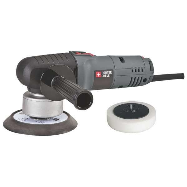 6" Right Angle Random Orbit Sander w/ Polishing Accessory